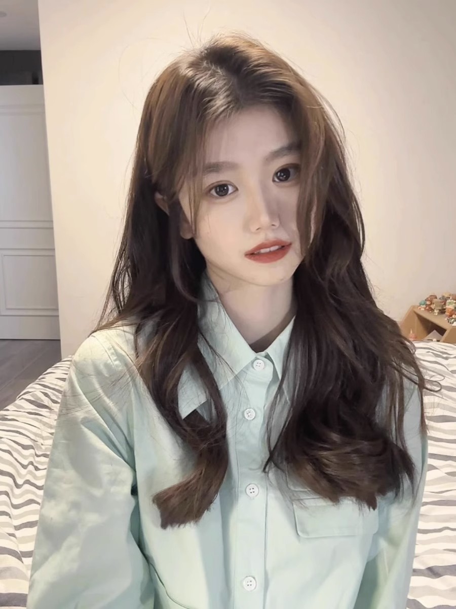 Women Formal Wear Korean - 長袖シャツレディースストライプフリルボタンダウントップス甘いフェミニンレトロフレンチスタイルユースカレッジシック春着用