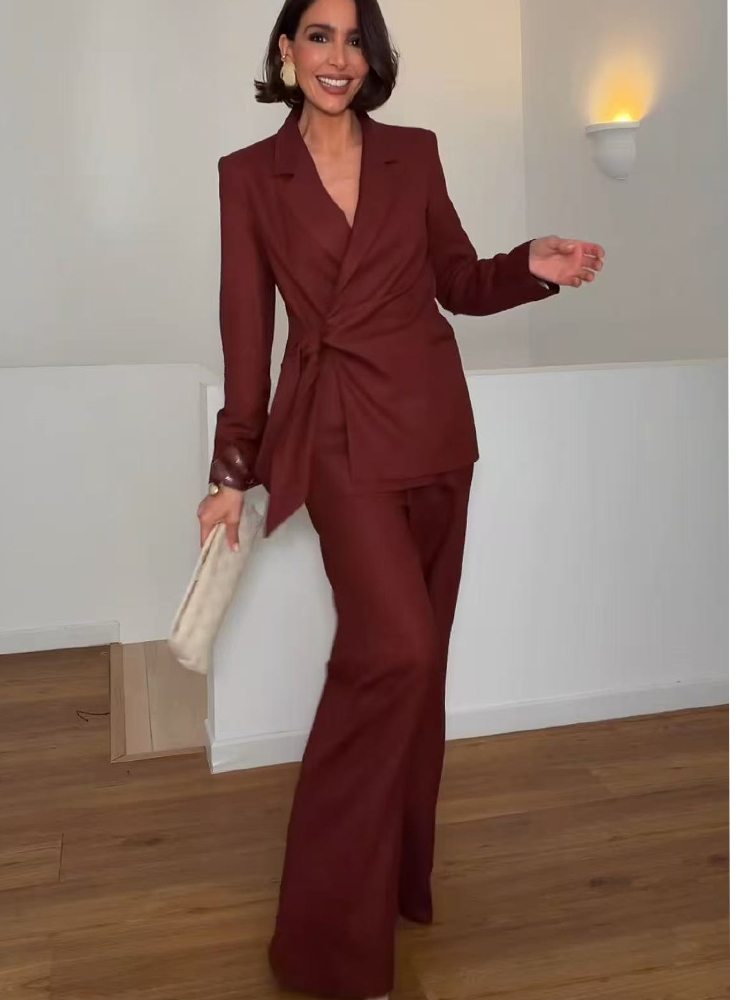 ファッションオフィスレディースブレザーパンツスーツエレガント - Women'S Formal Wear Jackets のレビューと価格