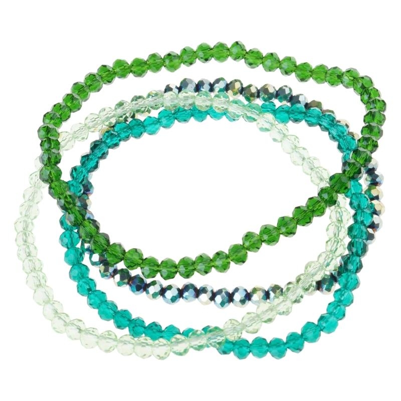 調節可能なマルチカラー クリスタル ブレスレット ファッショ - Women'S Formal Wear Accessories のレビューと価格