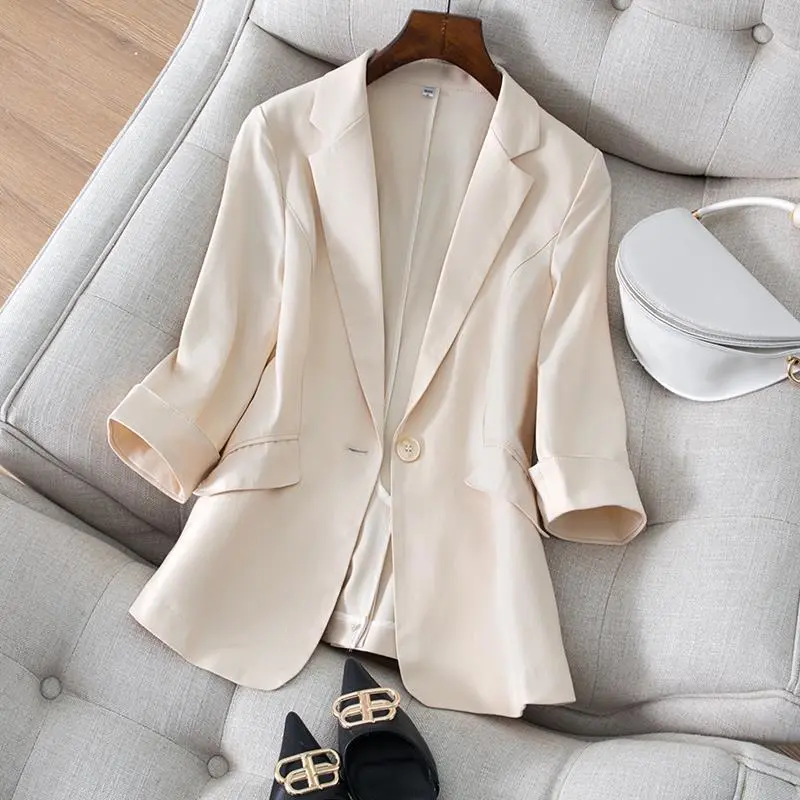 女性用スリムダイヤモンドスーツ,オフィスウェア,仕事用ジャケ - Women Formal Wear Korean のレビューと価格