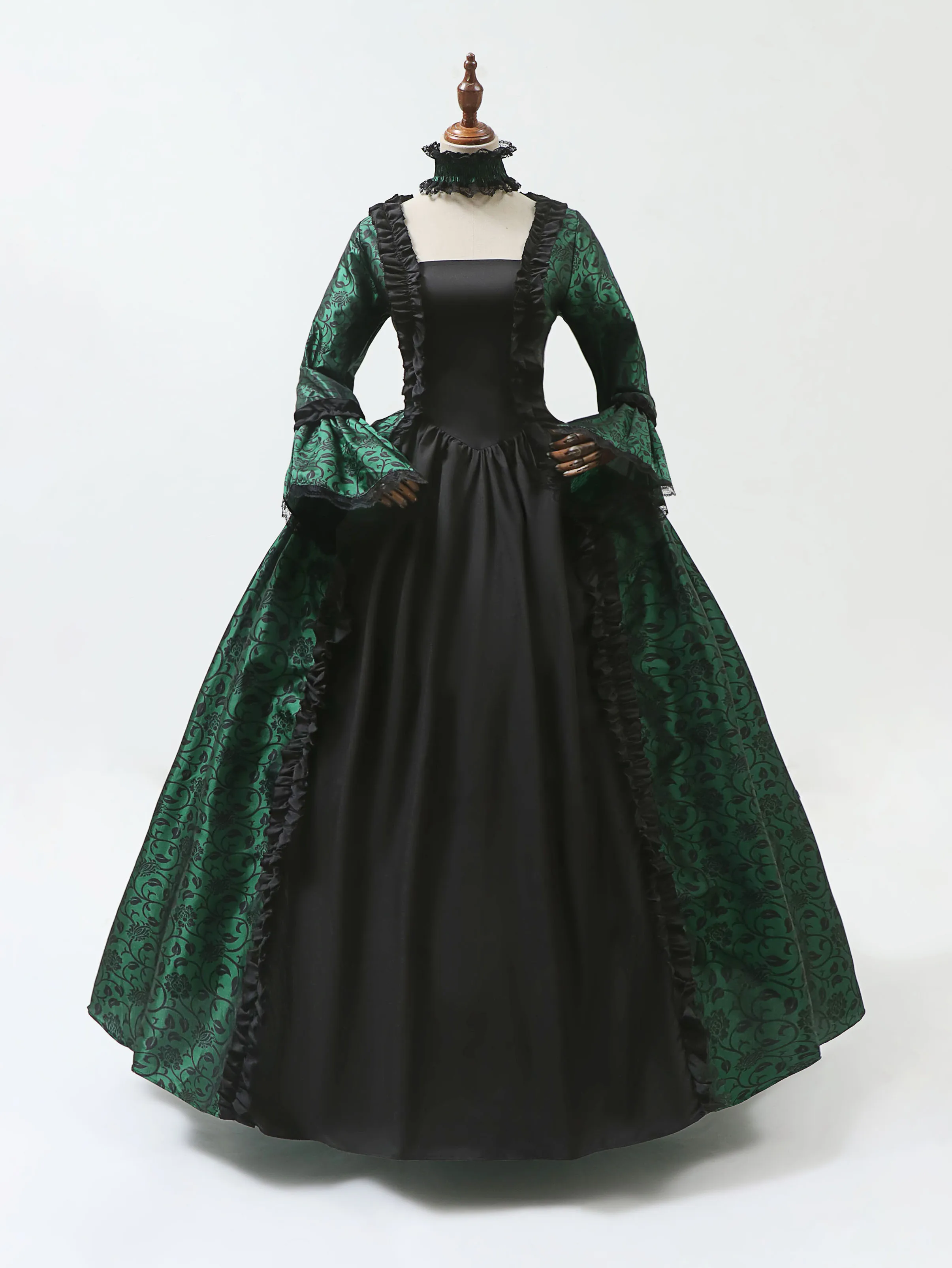 コスプレマリー・アントワネットドレス中世フレアスリーブビクト - Women Formal Wear Dress のレビューと価格