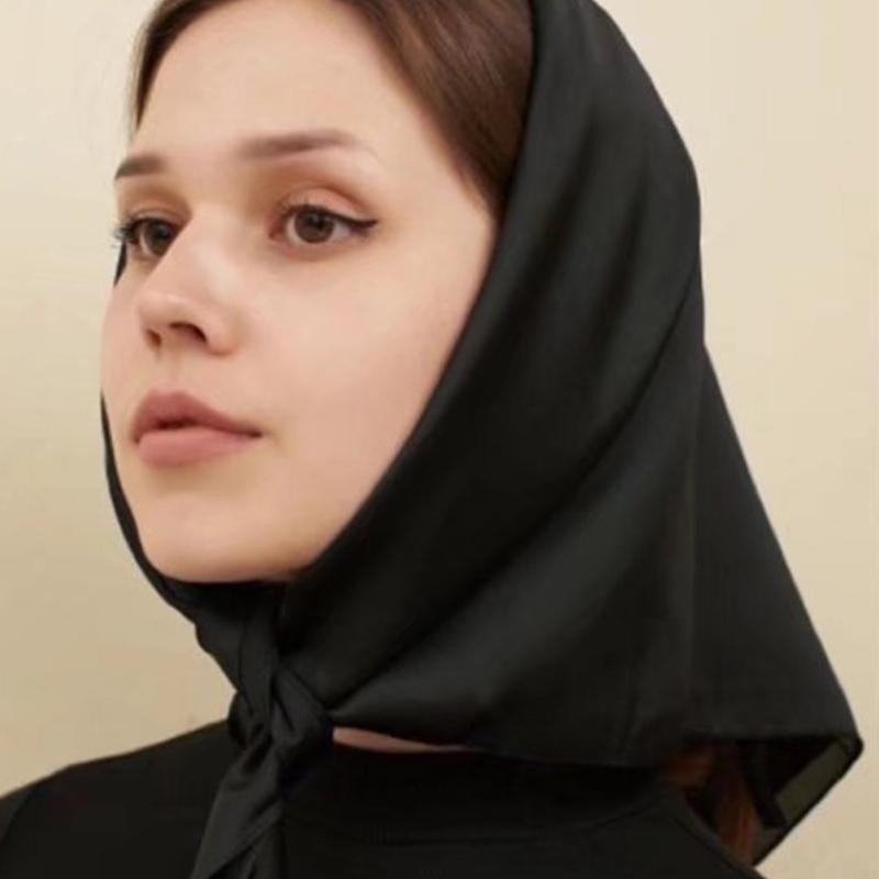 模造シルクスカーフソフトで通気性のあるネックスカーフファッシ - Women'S Formal Wear Accessories のレビューと価格