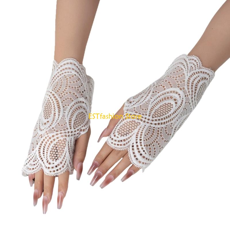 Y5GC レース取り外し可能な袖袖口レイヤードアーム装飾スリ - Women'S Formal Wear Accessories のレビューと価格