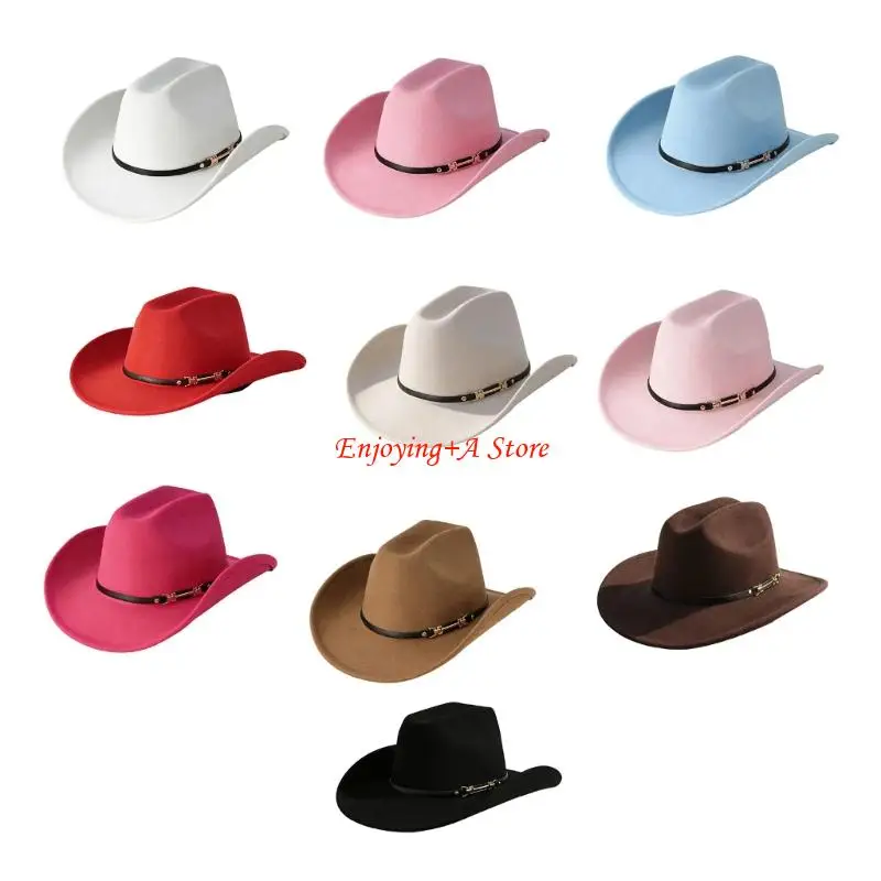 PXPB ロールブリム カウボーイ キャップ 女性 男性用  - Women Formal Wear Western のレビューと価格