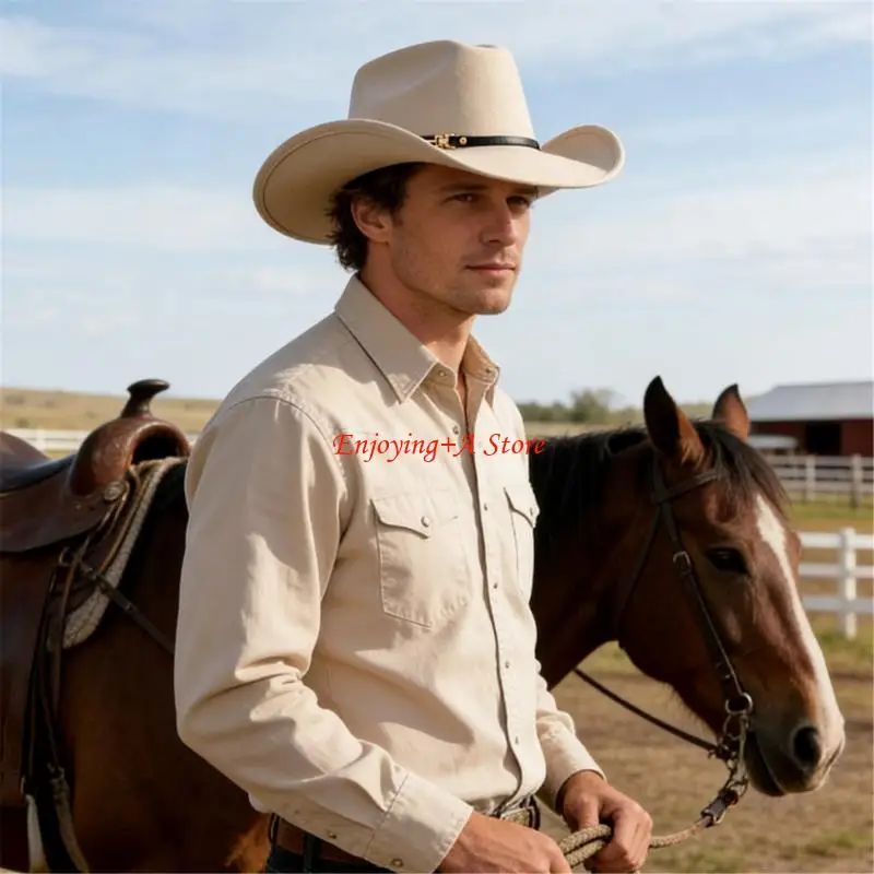 PXPB ロールブリム カウボーイ キャップ 女性 男性用  - Women Formal Wear Western のレビューと価格