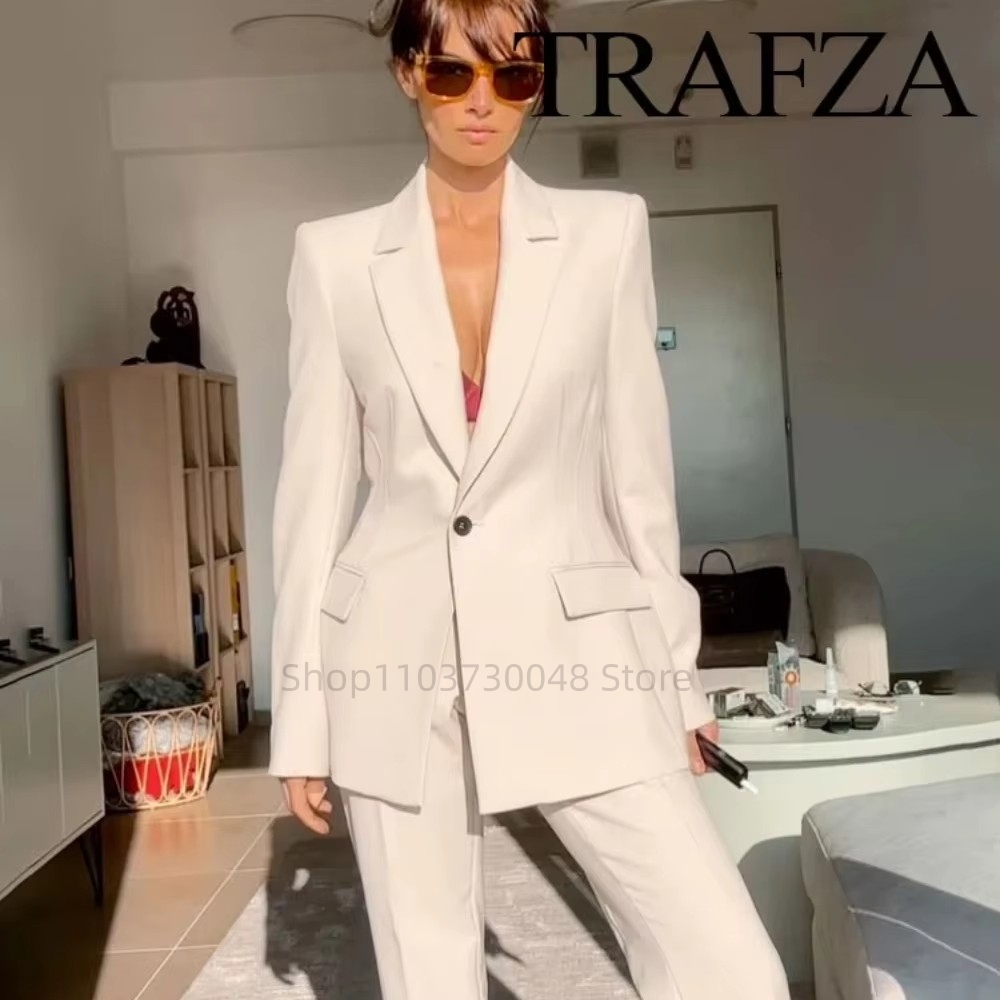 ファッションオフィスレディースブレザーとパンツスーツフォーマ - Women'S Formal Wear Jackets のレビューと価格